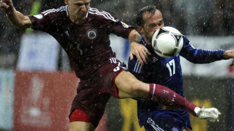 Teofanis Gekass pret Denisu Ivanovu
Foto: SCANPIX SWEDEN