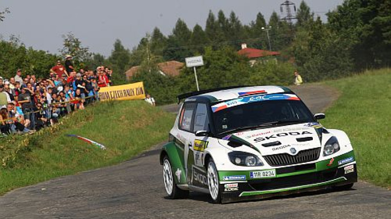 Kopeckis Zlinas rallijā
Foto: fiaerc.com