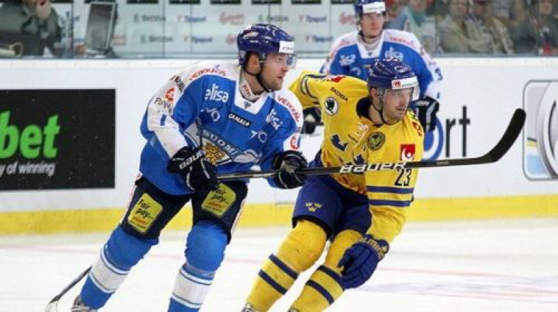 Somija pret Zviedriju
Foto: hokej.cz