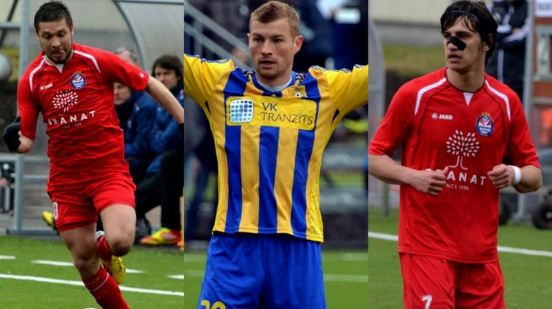 Artūrs Karašausks, Vadims Jančuks un Ruslans Mingazovs
Foto: Mārtiņš Jankovskis, Sportacentrs.com