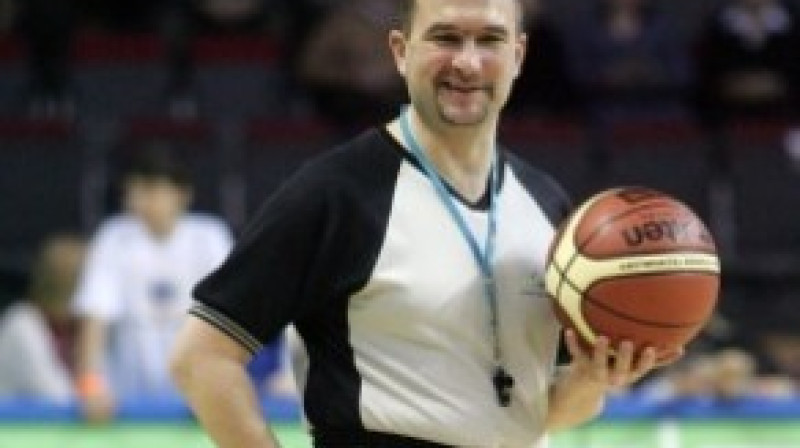 Juris Kokainis: trešais starts Eiropas vīriešu čempionāta finālturnīrā.
Foto: basket.lv