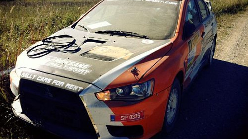 M.Neikšāna auto pēc izstāšanās
Foto: facebook.com/maris.neiksans