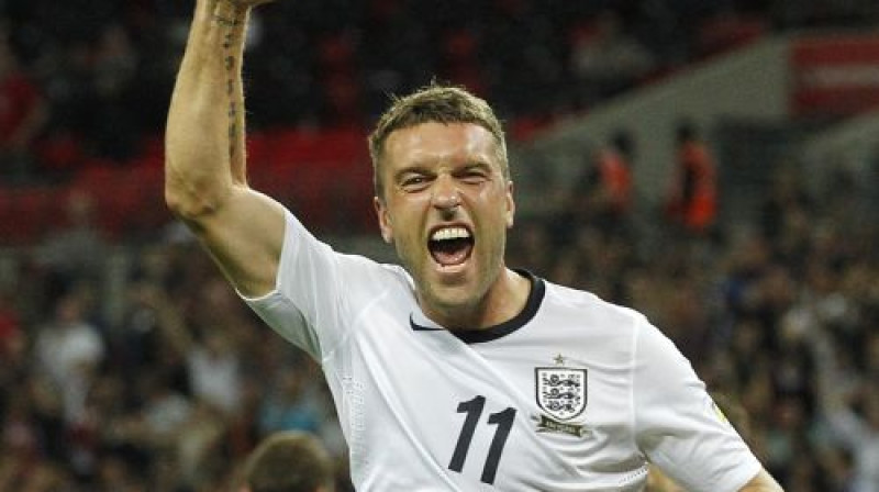 Rikijs Lamberts priecājas par vārtu guvumu pret Moldovu
Foto:Ap/Scanpix