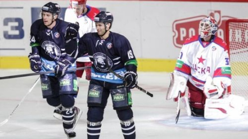 Zagrebas "Medveščak" debijā izrēķinājās ar Maskavas CSKA
Foto: medvescak.com