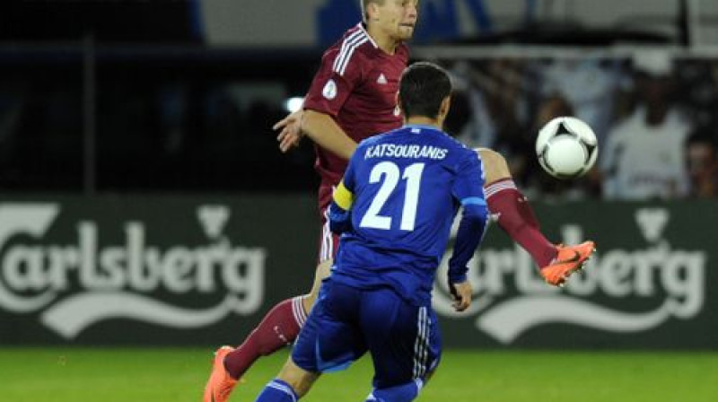 Aleksandrs Cauņa pret Kostasu Kacurani
Foto: Romāns Kokšarovs, Sporta Avīze, f64