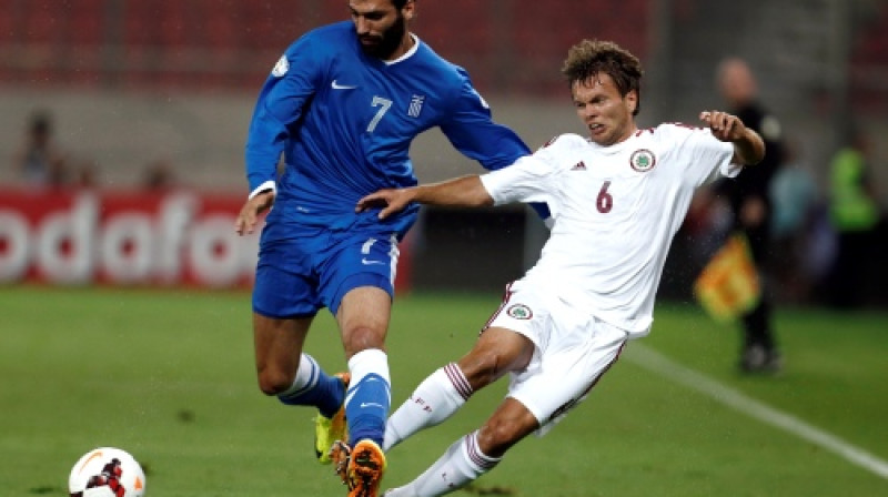 Giorgoss Samarass pret Vladislavu Gabovu
Foto: AP/Scanpix