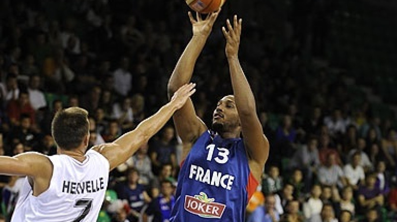 Boriss Diāvs spēlē pret Beļģiju
Foto: www.fibaeurope.com