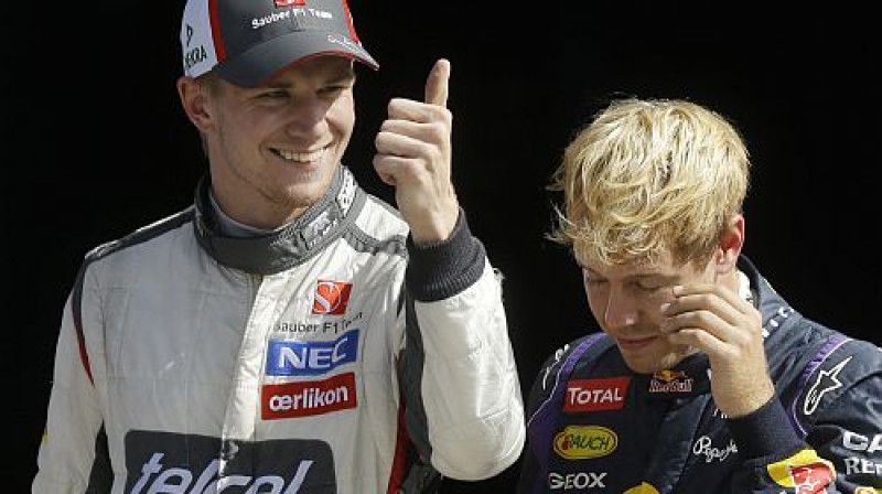 Niko Hilkenbergs un Sebastjans Fetels
Foto: SCANPIX SWEDEN