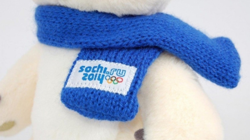 Soču olimpiādes atribūtika
Foto: olimpiade.lv