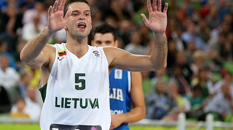 Lietuvas saspēles vadītājs Mants Kalnietis
Foto: www.fibaeurope.com