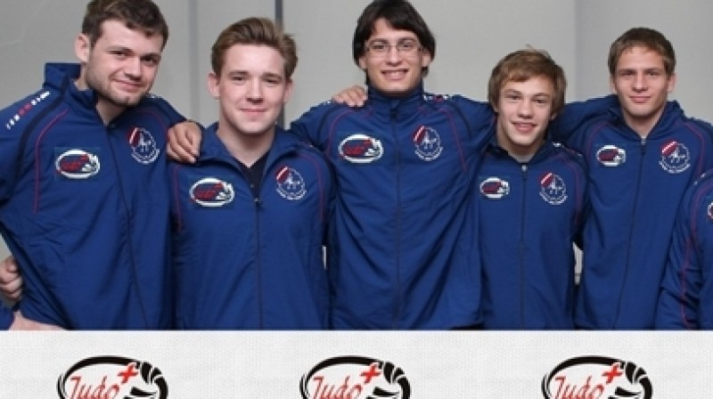Pieci no septiņiem mūsu džudistiem
Foto: judo.org.lv