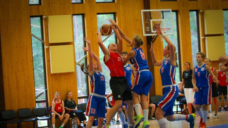 Katrīna Kārkle (Liepāja) spēles epizodē
Foto: ASRT Media