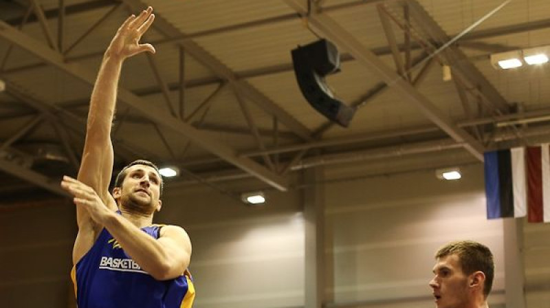 Finālmačā Ronalds Zaķis bija rezultatīvākais ventspilnieks ar 22 punktiem.
Foto: M.Sīlis, loc.lv