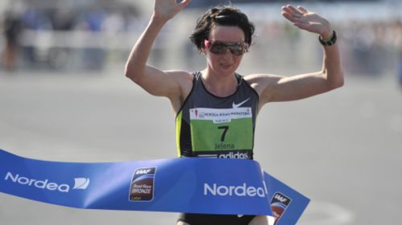 Jeļena Prokopčuka šogad uzvarēja "Nordea" Rīgas pusmaratonā
Foto: f64