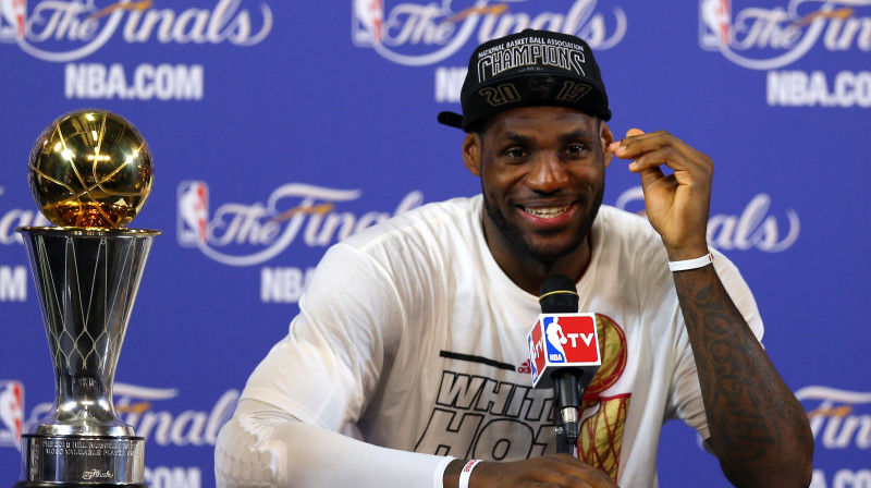 Lebrons Džeimss 
Foto: AFP/Scanpix