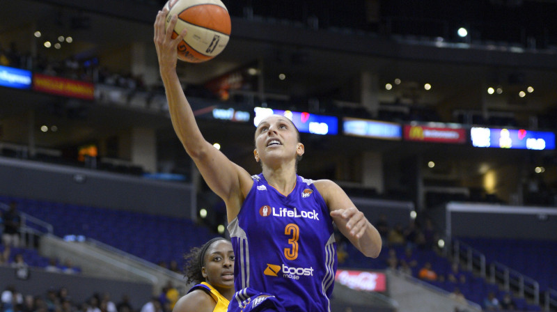 Daiana Taurasi 2013. gada 23. septembrī "Staples Center" Losandželosā
Foto: AP/Scanpix