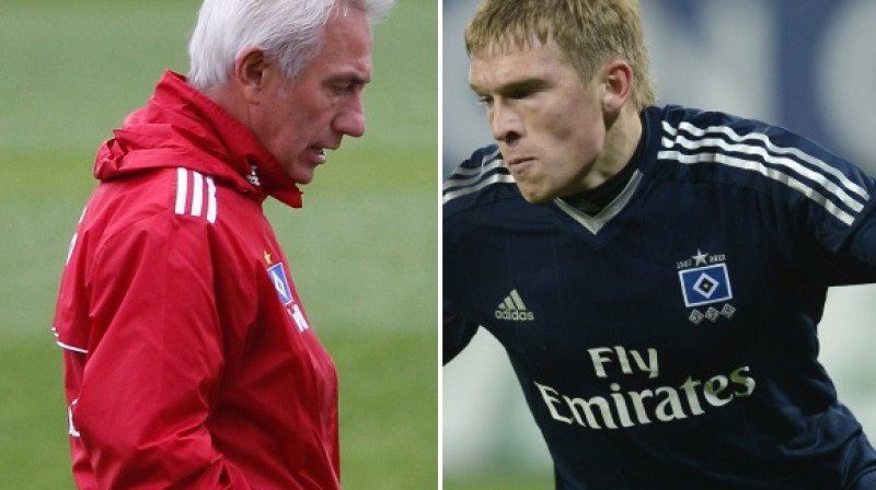 Berts van Mārveiks un Artjoms Rudņevs
Foto: AP/AFP/Scanpix