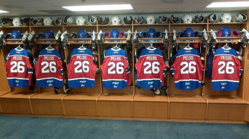 "Oil Kings" ģērbtuve pirms spēles pret "Medicine Hat Tigers"
Foto: Edmonton Oilers