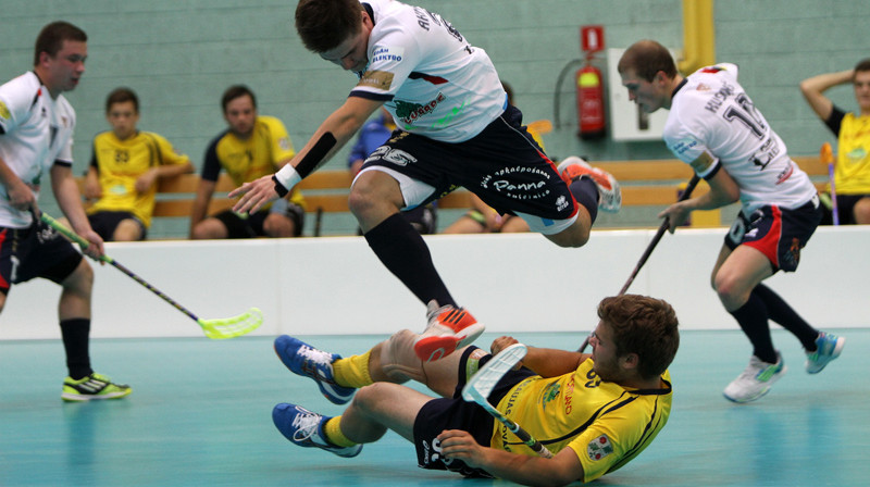 "Lielvārde" pārvarēja "Pārgaujas" latiņu
Foto: Ritvars Raits