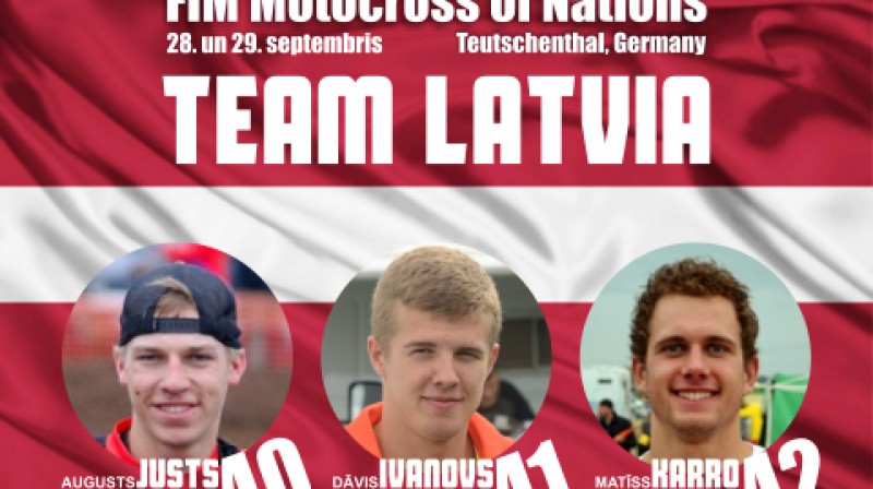 Latvijas motokrosa izlase 2013