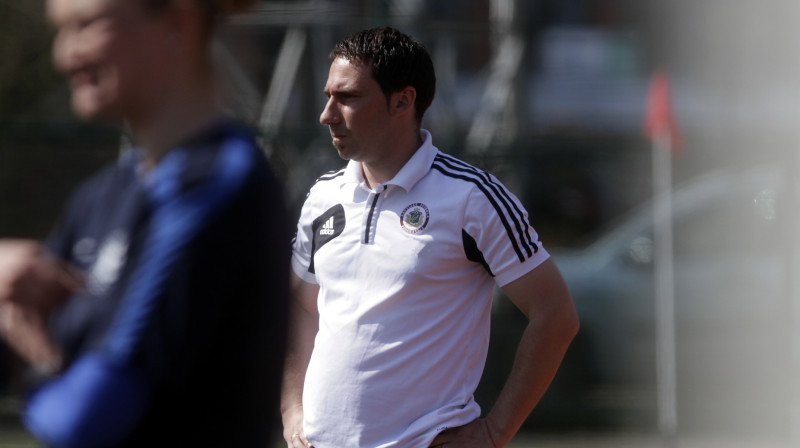 Latvijas sieviešu izlases galvenais treneris Didzis Matiss
Foto: www.lff.lv