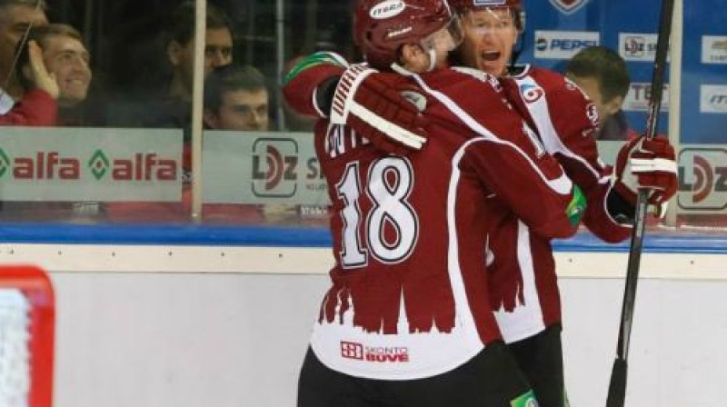Kails Vilsons un Marsels Hosa
Foto: Raimonds Volonts, "Dinamo Rīga"