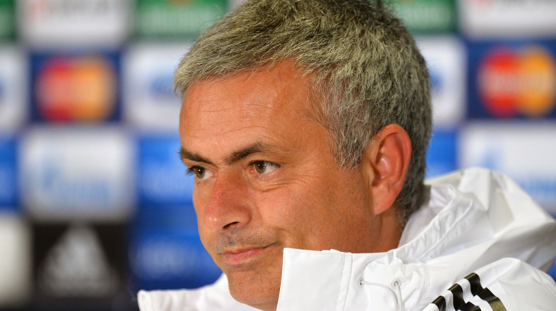 "Chelsea" galvenais treneris Žuzē Mourinju
Foto: AFP/Scanpix
