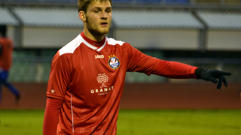 "Skonto" uzbrucējs Valērijs Šabala
Foto: M.Jankovskis, Sportacentrs.com