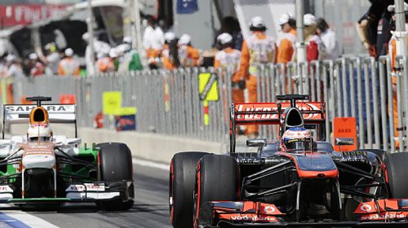 "McLaren" un "Force India" piloti
Foto: TT NYHETSBYRN/Scanpix