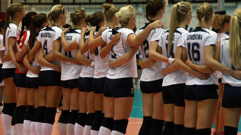 Latvijas sieviešu izlase Izraēlā
Foto: cev.lu