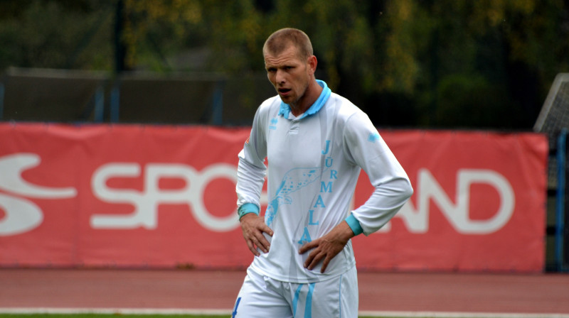 Andrejs Prohorenkovs "Jūrmalas" kreklā
Foto: M.Jankovskis, Sportacentrs.com