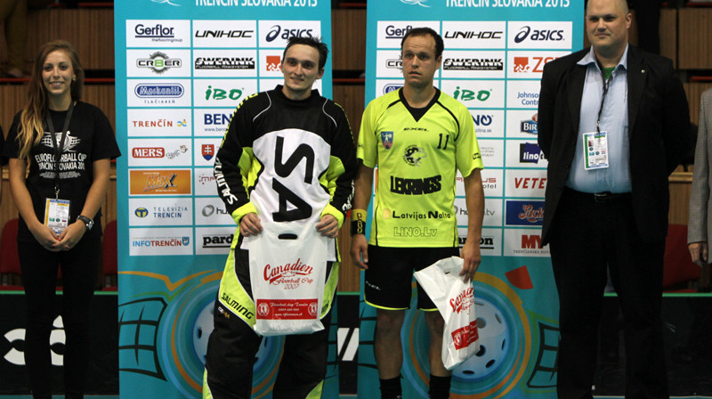 Turnīra pirmajā spēlē labākais "Lekringa" sastāvā - Ingus Laiviņš
Foto: Ritvars Raits