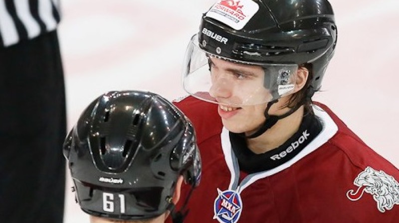 Nikolajs Jeļisejevs pašlaik ir "HK Rīga" rezultatīvākais spēlētājs
Foto: HK Rīga