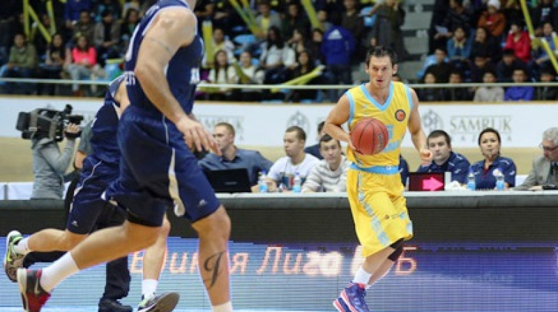 Jānis Blūms (dzeltenā)
Foto: vtb-league.com