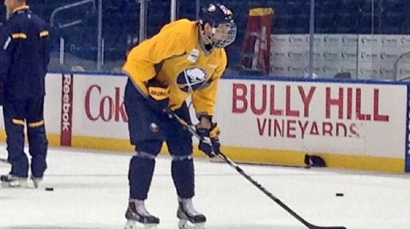 Zemgus Girgensons 
Foto: "Sabres" Twitter konts