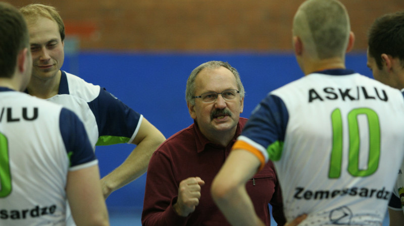 "ASK/LU" galvenais treneris Andris Ulāns
Foto: Helmuts Tihanovs