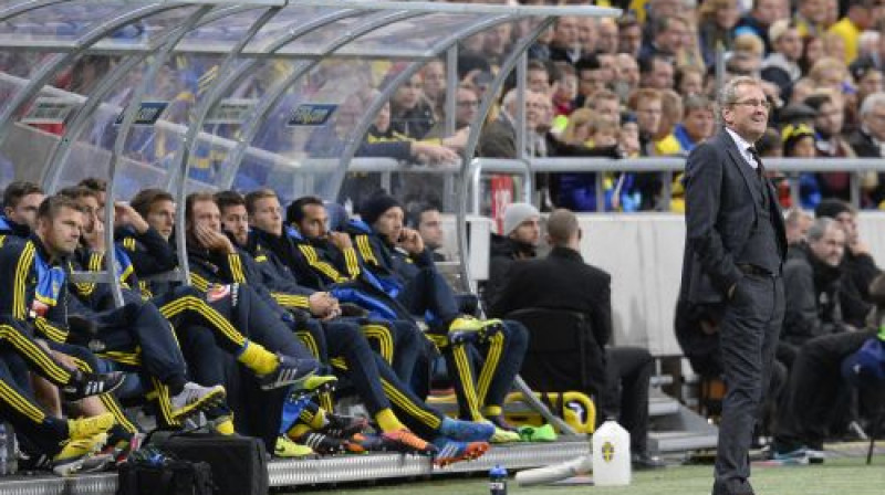 Zviedru futbolisti šobrīd ieņem pirmo valsts populārāko sporta veidu rangā, atzīst zviedru tenisa žurnālists
Foto: Scanpix/AFP