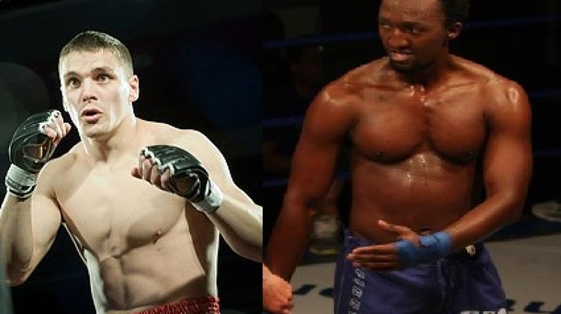 Andrejs Zozuļa (no kreisās) un Rodrigo Nzojibuka
Foto: tukumabrali.lv