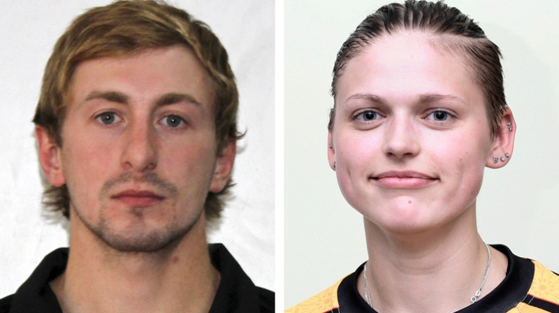 Alvis Dāle un Ilga Jēkabsone
Foto: floorball.lv