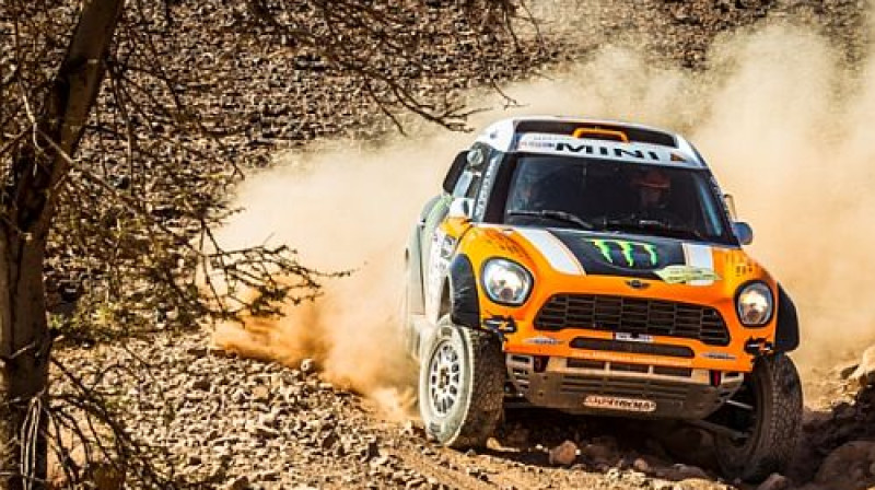 Marokas rallija uzvarētājs Teranova
Foto: rallyemaroc.npo.fr