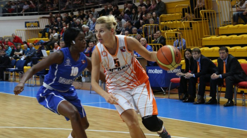 Anete Jēkabsone-Žogota: otrā uzvara Eirolīgā
Foto: www.basket.ugmk.com