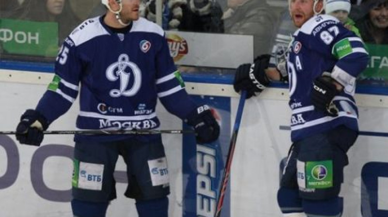 Mārtiņš Karsums un Leonīds Komarovs
Foto: Championat.com