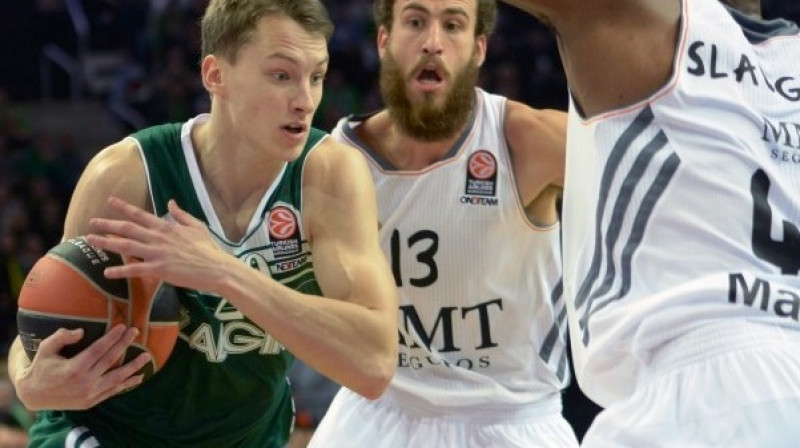 Kaspars Vecvagars: 10 punktu un "Žalgiris" uzvara Eirolīgā!
Foto: zalgiris.lt