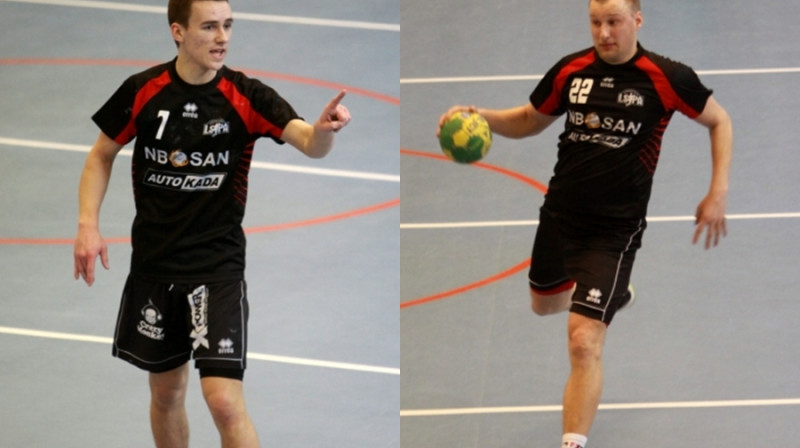 Rihards Leja (pa kreisi) un Lauris Rūtiņš
Foto: Sandra Škutāne, hk-lspa.lv