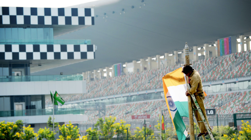 Indijas Grand Prix norise ir apdraudēta 
Foto: AFP/Scanpix