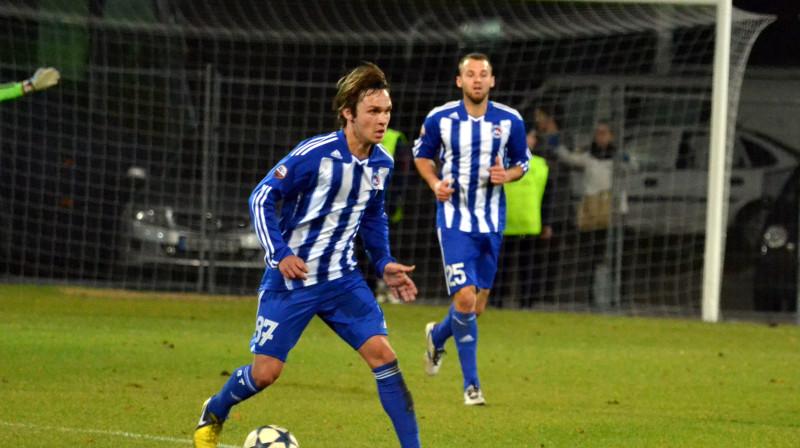 Perspektīvais Andrejs Kiriļins no Sadraudzības kausa atgriezās nevis "Liepājā", bet gan "Jelgavā"
Foto: M.Jankovskis, Sportacentrs.com