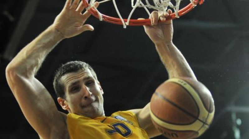 Ronalda Zaķa kontā 23 punkti un deviņas atlēkušās bumbas
Foto: Romāns Kokšarovs, Sporta Avīze, f64