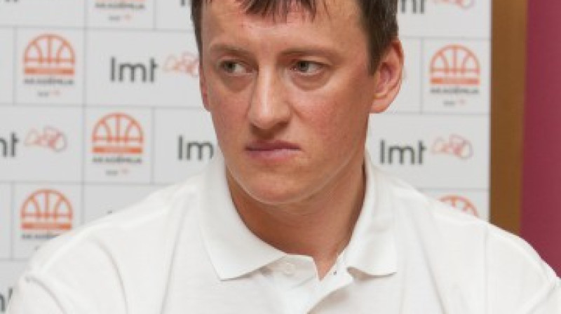 LMT Basketbola akadēmijas galvenais treneris Arnis Vecvagars.
Foto: Reinis Oliņš