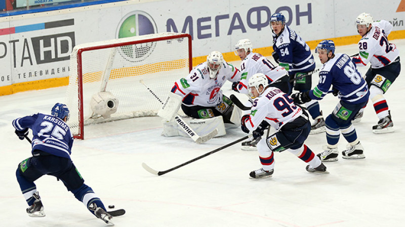 Mārtiņš Karsums gūst otros vārtus
Foto: dynamo.ru