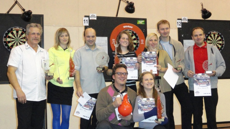 „Winmau Viļņas Open 2013” uzvarētāji